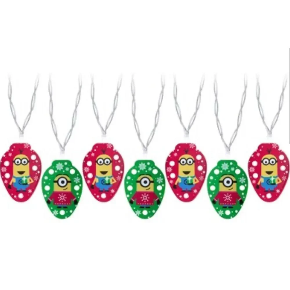 Gemmy Merry Minion Mischief Light String – LED Battery-Operated Lights